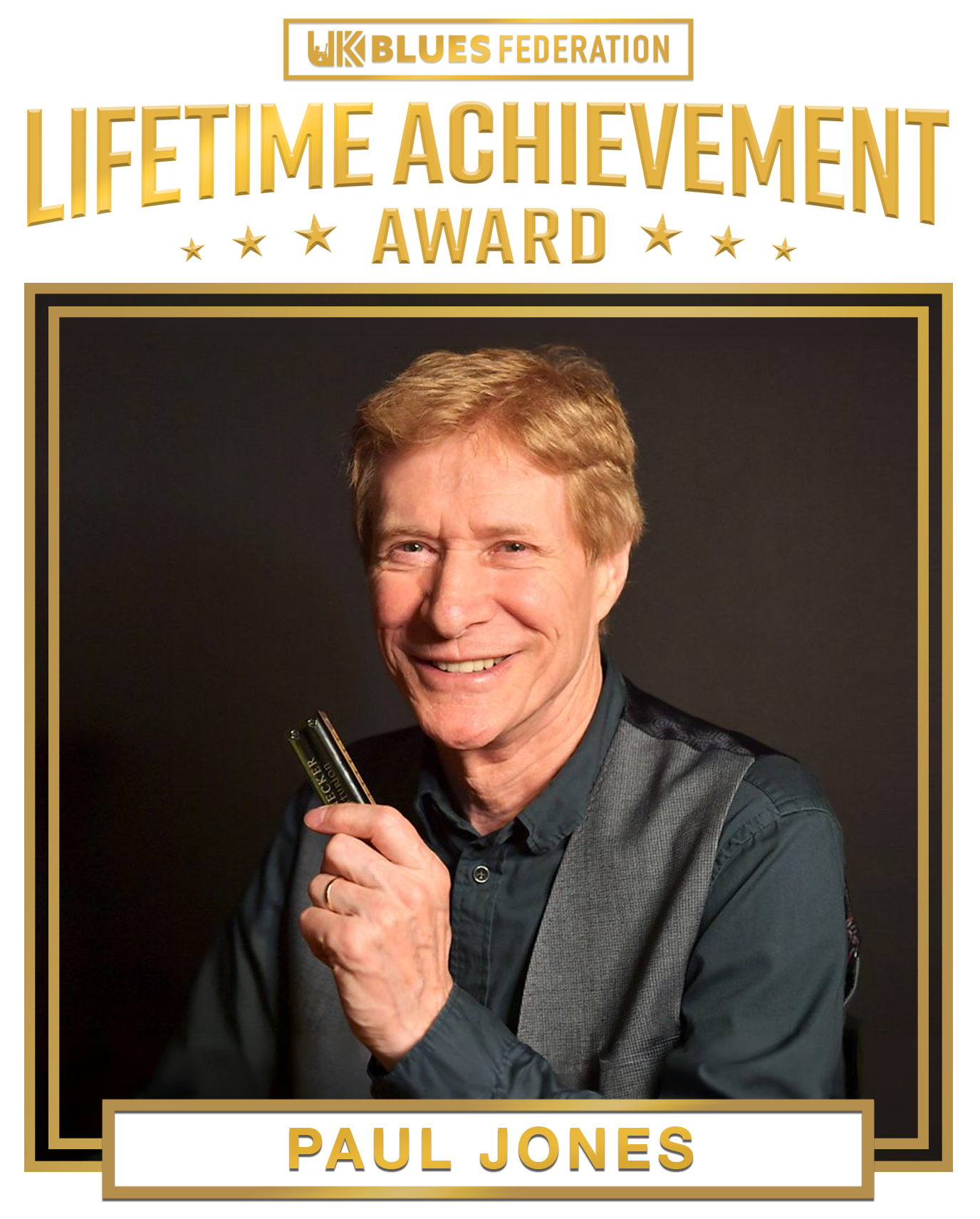 Lifetime Achievement Inductee Paul Jones Lifetime Achievement Inductee Paul Jones